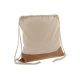 Sac à dos personnalisable coton et liège avec cordelettes