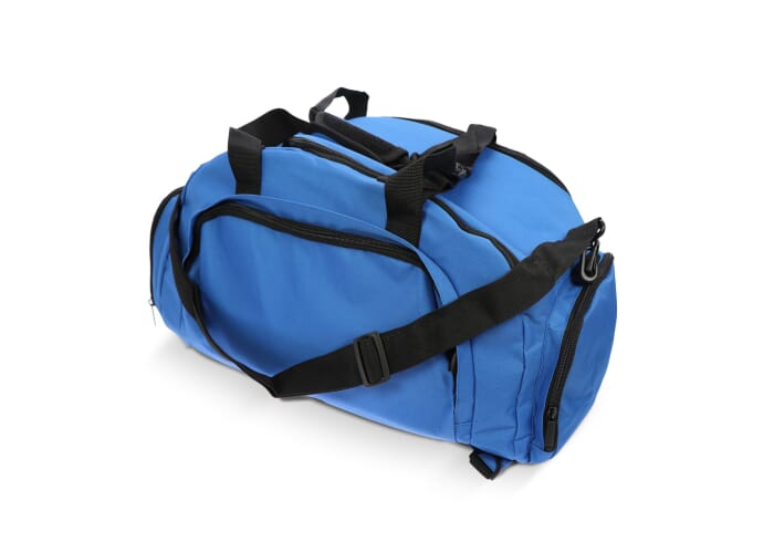Sac à dos de sport publicitaire rPET 27L Karo Bleu