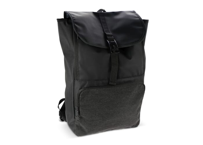 Sac à dos personnalisé ordinateur 15" rPET 20L Liam Noir