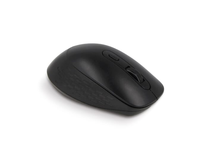 Souris promotionnelle sans fil 2.4G en rABS Noir