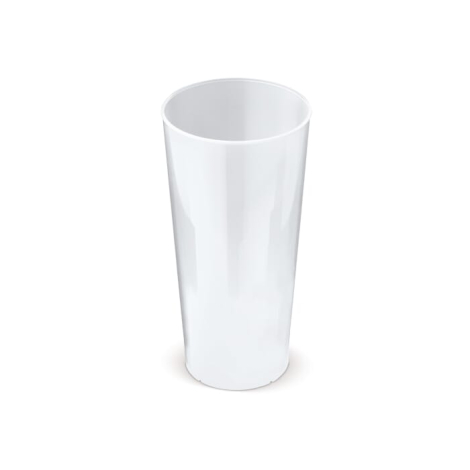 Gobelet réutilisable en bioplastique 500 ml