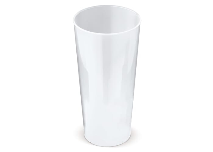 Gobelet réutilisable en bioplastique 500 ml Transparent