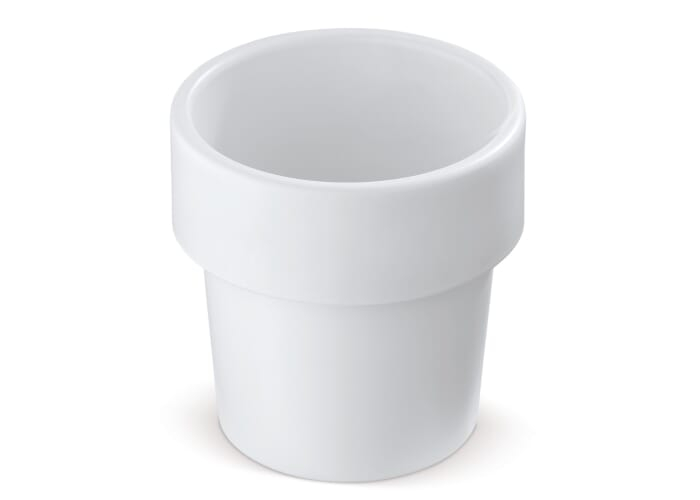 Tasse à café publicitaire 240 ml - Hot-but-cool Blanc
