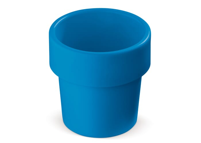Tasse à café publicitaire 240 ml - Hot-but-cool Bleu
