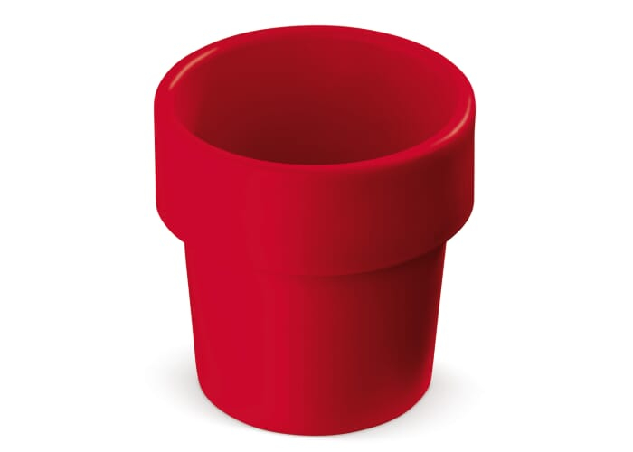 Tasse à café publicitaire 240 ml - Hot-but-cool Rouge