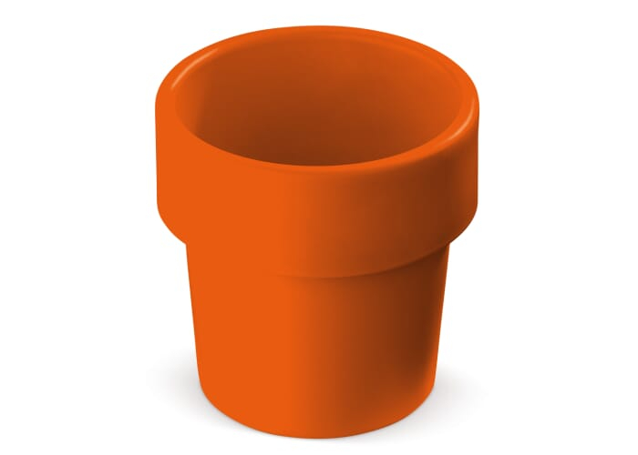 Tasse à café publicitaire 240 ml - Hot-but-cool Orange