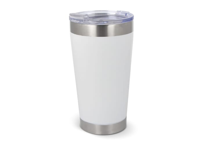 Mug avec couvercle 500ml personnalisable Cango Blanc