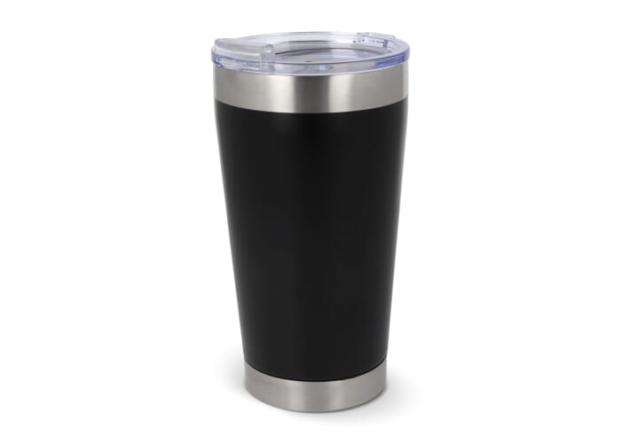 Mug avec couvercle 500ml personnalisable Cango Noir