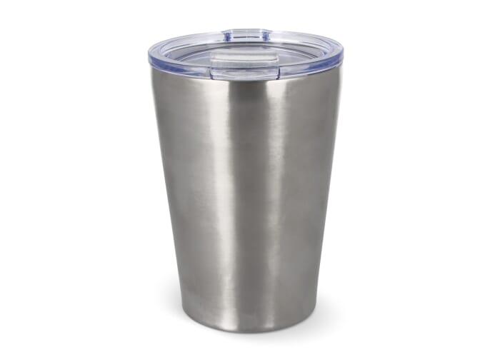 Mug publicitaire avec couvercle 300ml Murray Argent