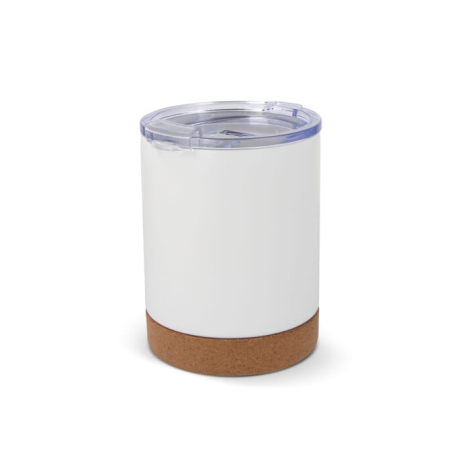 Mug promotionnel base liège et couvercle 350ml Lena