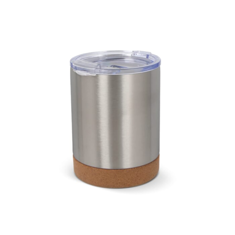Mug promotionnel base liège et couvercle 350ml Lena
