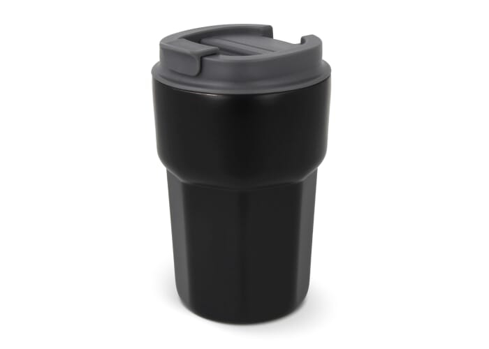 Mug personnalisé avec couvercle 350ml Zambezi Noir