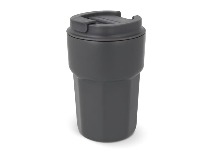 Mug personnalisé avec couvercle 350ml Zambezi Gris