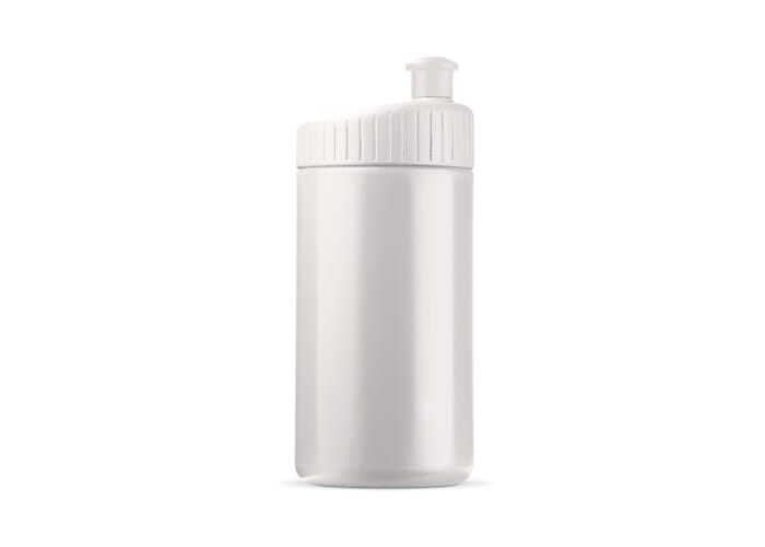 Gourde publicitaire sport Design 500 ml Blanc