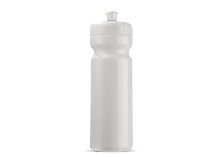 Bidon publicitaire sport Basic 750 ml Blanc