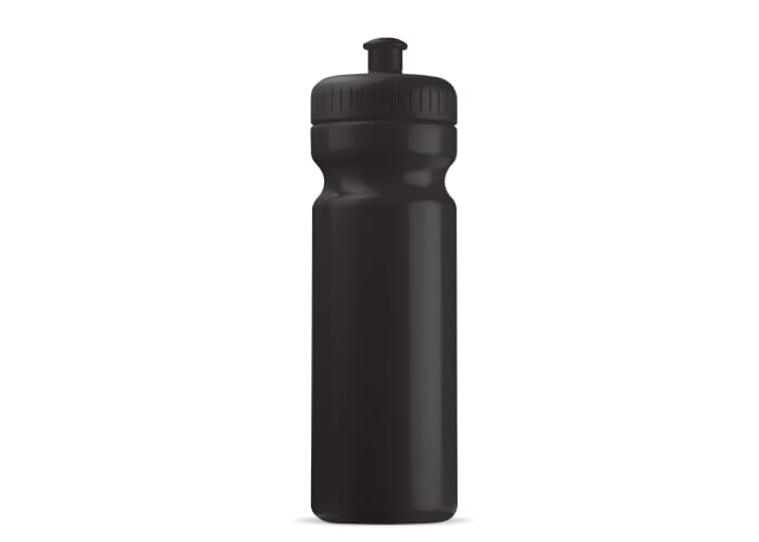 Bidon publicitaire sport Basic 750 ml Noir