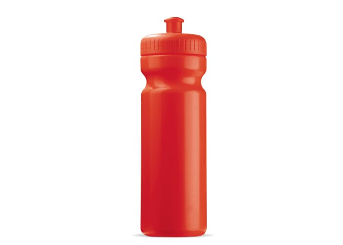 Bidon publicitaire sport Basic 750 ml Rouge