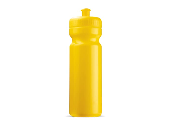 Bidon publicitaire sport Basic 750 ml Jaune