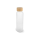 Bouteille publicitaire verre et bambou 500ml