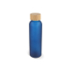 Bouteille publicitaire verre et bambou 500ml