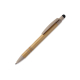 Stylo-stylet à bille publicitaire en bambou et paille de blé Stylo-stylet à bille publicitaire en bambou et paille de blé