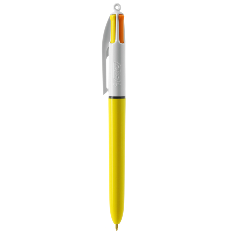 Stylo BIC® 4 couleurs personnalisé avec tour de cou Sun