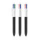Stylo bille 4 couleurs BIC® personnalisé avec Lanyard