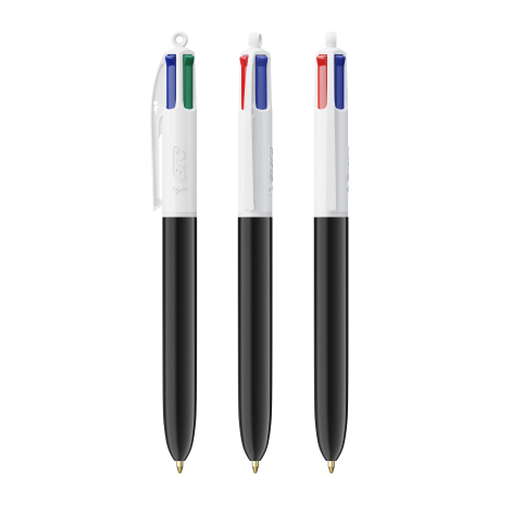 Stylo bille 4 couleurs BIC® personnalisé avec Lanyard
