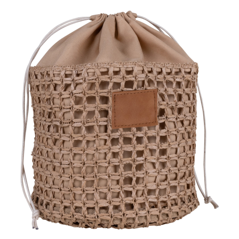 Bourse cadeau publicitaire papier raphia TURRON