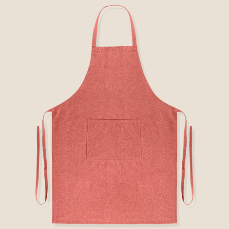Tablier en coton recyclé 140g personnalisé WATERFALL