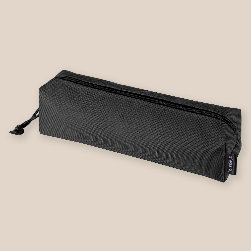 Trousse en RPET à personnaliser - Marie Noir