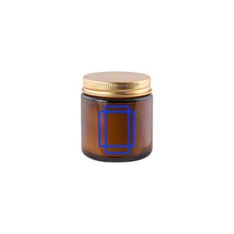 Bougie parfumée avec couvercle à personnaliser TULIPE