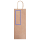 Sac publicitaire pour bouteille papier kraft IRTHE Sac publicitaire pour bouteille papier kraft IRTHE