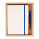 Set personnalisé recyclé carnet et stylo URDINA