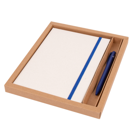 Set personnalisé recyclé carnet et stylo URDINA