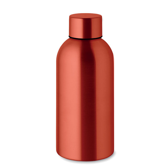 Bouteille acier recyclé promotionnelle 500ml ATHENA MID Rouge