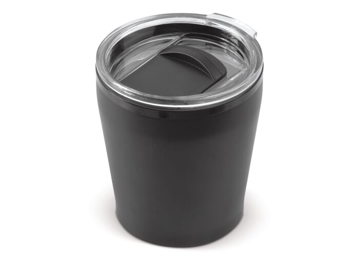 Tasse à café publicitaire 240 ml - Hot-but-cool Noir