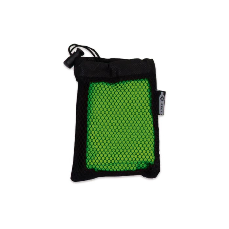 Serviette promotionnelle rafraichissante rPET 30 x 80 cm