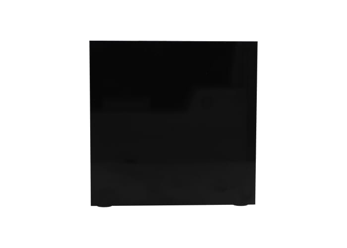 Bloc publicitaire de papier 10x10x10cm avec compartiments Noir