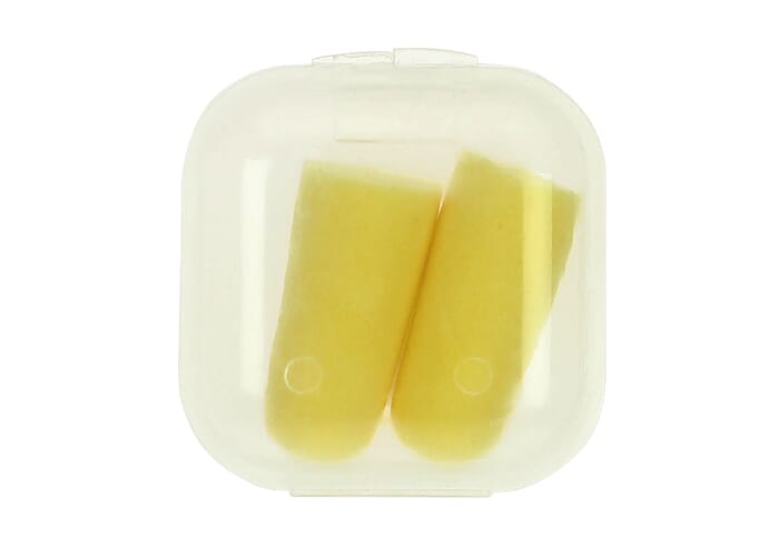 Poncho publicitaire biodégradable en PE Jaune