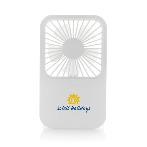 Ventilateur publicitaire de bureau recyclé Aervina