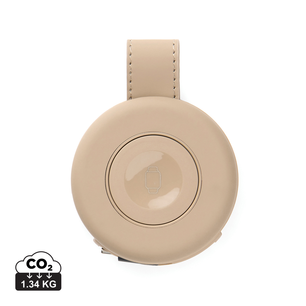 Chargeur de voyage 2-en-1 15W à personnaliser Baltimore Greige