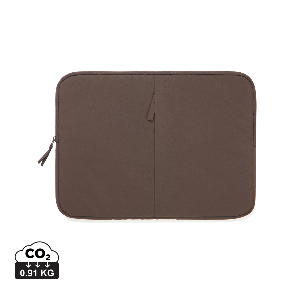 Housse 15,6" personnalisée rembourrée Kento Urban Marron