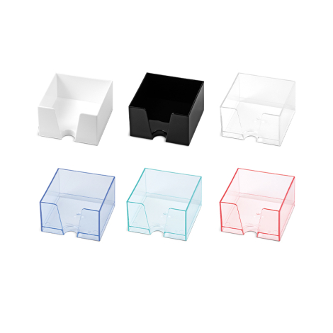 Bloc papier présenté dans différents coloris sans marquage