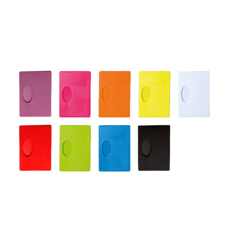 Etui carte de crédit publicitaire
