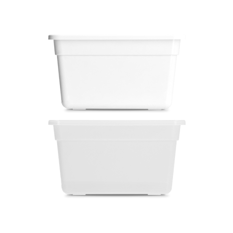 Boîte de rangement publicitaire