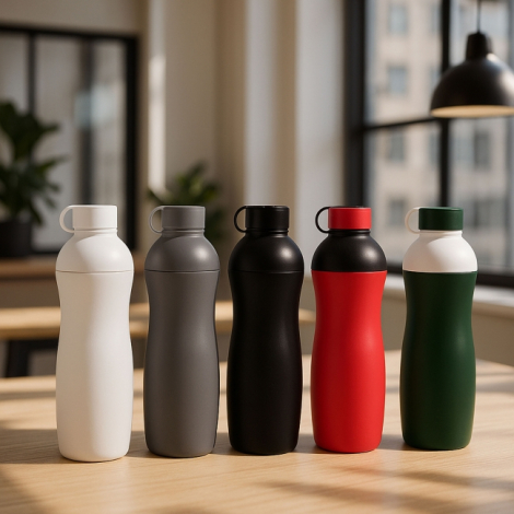 Bouteille publicitaire plastique biosourcé Europe BOTL4