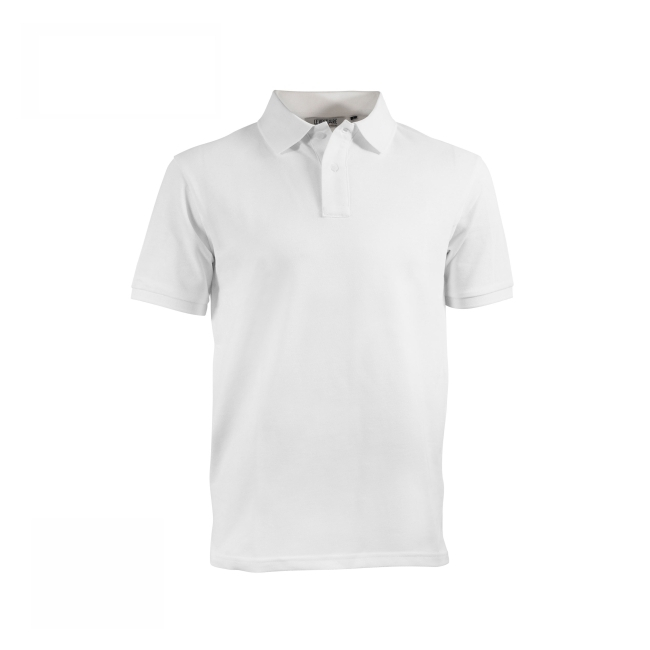 Polo personnalisé Origine France Garantie 220g - ALBERTIN Blanc