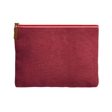 Trousse 100 % jute lavée et publicitaire - Anydays