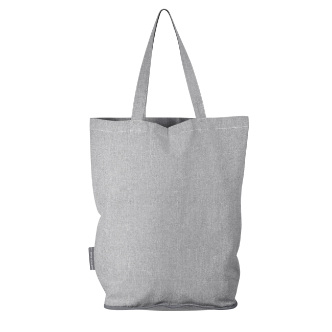 Sac shopping publicitaire pliable - Reeco Gris